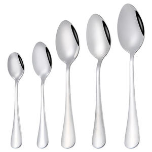 Juego <span class=keywords><strong>de</strong></span> cucharas <span class=keywords><strong>de</strong></span> acero inoxidable Cucharas <span class=keywords><strong>de</strong></span> grado alimenticio Premium Cubiertas duraderas Cucharas <span class=keywords><strong>de</strong></span> metal Cucharas Vajilla - Product Image 2