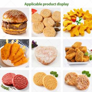 Máquina Automática <span class=keywords><strong>de</strong></span> Fácil Operación para Hacer Chuletas, <span class=keywords><strong>Hamburguesas</strong></span>, Nuggets <span class=keywords><strong>de</strong></span> Pollo, Nuggets <span class=keywords><strong>de</strong></span> Res Congelados y Formar <span class=keywords><strong>Hamburguesas</strong></span> - Product Image 6