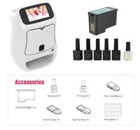 Imprimante Professionnelle Électrique WiFi Digitale pour Nail Art DIY, Machine Automatique de Peinture 3D Intelligente pour Ongles, Haute Qualité