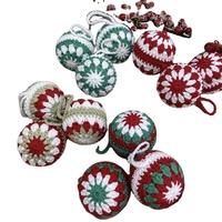 Boules de Noël Amigurumi 2023, ornements de Noël en crochet, jouets