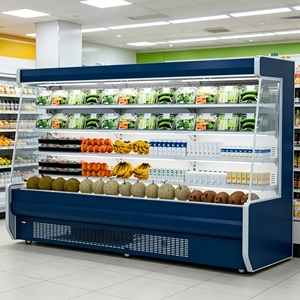 Refrigerador Exhibidor de Vegetales de Envío Rápido y Refrigerador Exhibidor de Vegetales para Supermercados y <span class=keywords><strong>Verduleros</strong></span> - Product Image 3