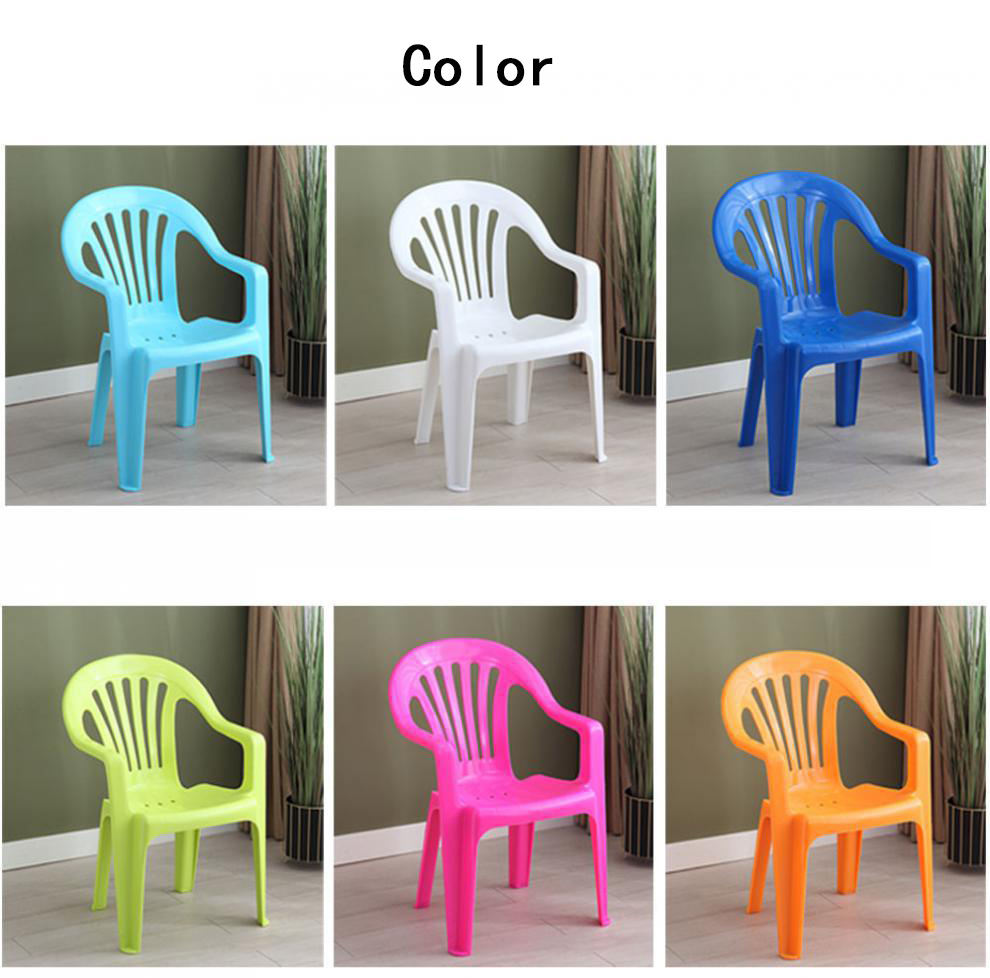 Stackable Plastic Chairs Ideal for Outdoor Indoor Use