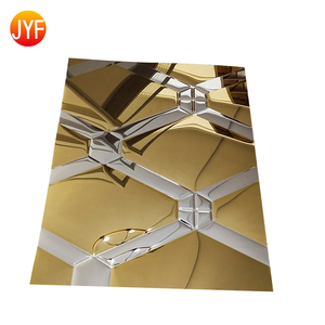 Z Z9957金属搅拌用两色压花不锈钢板 - Product Image 1