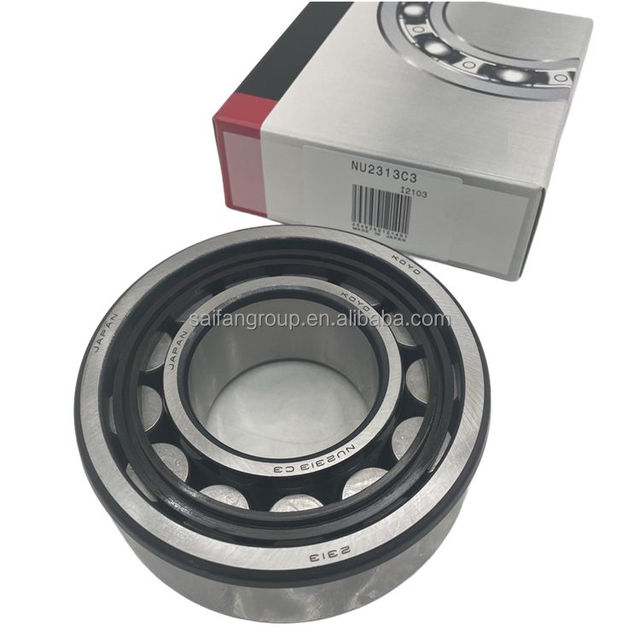 SAIFAN Cylindrical Roller Bearing NU2313C3 Auto Bearing NU2313WC3 Nu2313-E-Xl-M1 NU2313 ECML/C3 Size 65X140X48mm