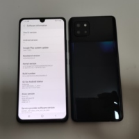 A42 5G SM-A426U 6.6" HD+ Super AMOLED 4GB+128GB Kamera Quad 48MP 5000mAh Pengisian Cepat 15W NFC LTE Multibahasa Tidak Terkunci