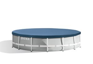 <span class=keywords><strong>INTEX</strong></span> 26724NP Ensemble de <span class=keywords><strong>piscine</strong></span> hors sol de qualité supérieure à prisme et cadre rond 4.57m x 1.07m - Product Image 5