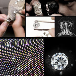 <span class=keywords><strong>Funda</strong></span> de <span class=keywords><strong>Volante</strong></span> de Coche con Cristales de Imitación Brillantes, Fundas de <span class=keywords><strong>Volante</strong></span> de Cuero PU, Accesorios para Automóviles, Estilo de Coche - Product Image 4