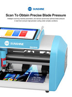 SUNSHINE C4 PRO Intelligente Folie-snijmachine met mesdrukdetectie voor films onder de 13 inch, kan 7h/9h films met hoge hardheid snijden