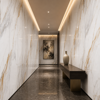 Carreaux muraux modernes et simples en ardoise pour téléviseur, 800x2600x9mm, en pierre frittée, pour salon