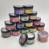 Bougie de massage à la cire de noix de coco à basse température, parfumée pour l'aromathérapie, cadeau pour soirée romantique, semi-fait main, vente en gros, décoration