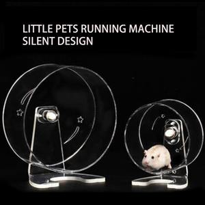 2022 Amazon Hot Product ruota da corsa per criceti giocattolo per animali domestici in acrilico trasparente - Product Image 4