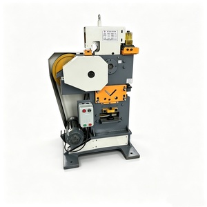 Máquina Punzonadora y Cortadora Hidráulica QA32-10A de 8 mm, Multifunción, para Cortar Perfiles Angulares y Barras Planas - Product Image 4