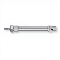 Nouveau vérin pneumatique miniature DSNU-20-100-P-A ISO6432 à double effet, actionneur pneumatique