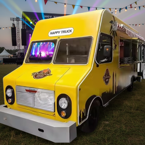 Camión de Comida Personalizado, Totalmente Equipado, de Acero Inoxidable, para Helados, Dulces, Chips, Shawarma, Sándwiches, Hot Dogs, Bocadillos, Móvil - Product Image 1