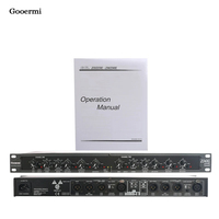 Gooermi 234XL Processeur Audio Stéréo Haute Qualité 2/3/4 Voies Crossover Audio EQ pour Performance Scénique