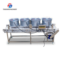 Lucht Droger voor Groenteverwerkingslijn Fruitwas- en Droogmachine RVS Gaasbandtransportband Voedingsmiddelenfabriek