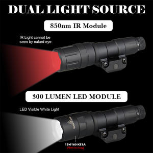 Linterna Iluminadora Exterior de Aleación de Aluminio Duradera con Infrarrojos de Largo Alcance de 850 nm - Product Image 4