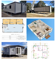 Australie – Nouvelle maison préfabriquée de luxe extensible et modulaire de 20 pieds et 40 pieds – Mini-maison conteneur extensible