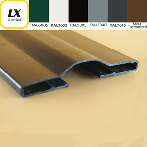 Profils en plastique UPVC pour extérieur, durables, écologiques, pour la construction d'hôpitaux, rail de fenêtre latérale, design moderne - Product Image 1