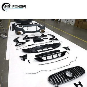 2020 + classe S W223 mise à niveau vers 2023y S63 style kits de carrosserie w223 <span class=keywords><strong>S223</strong></span> lifting pare-chocs de voiture S450 S350 S500 accessoires de voiture pièces automobiles - Product Image 3