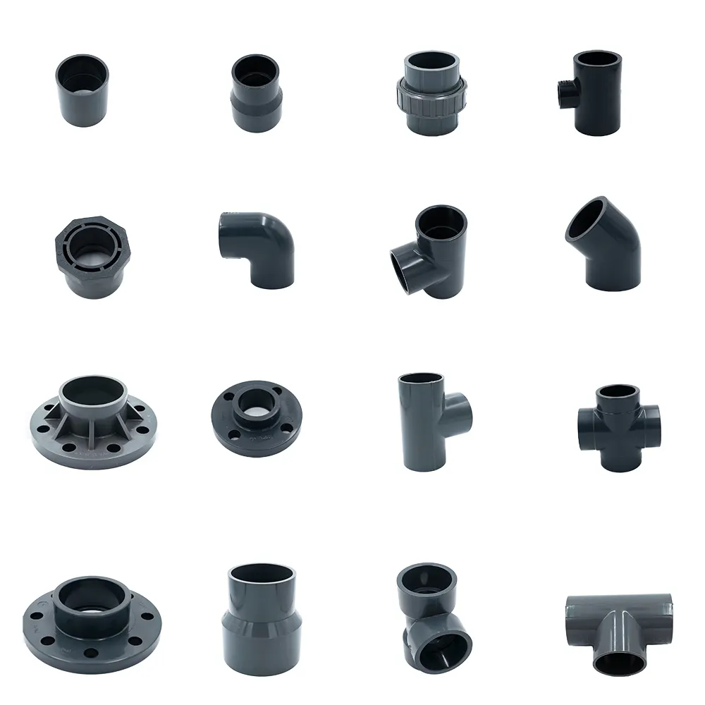 2 polegadas pvc pipe fitting end Cap venda quente pvc pipe fitting drawing cotovelo de 90 graus