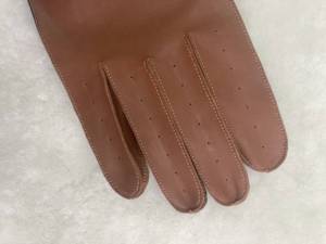 Gants en cuir de chèvre véritable pour <span class=keywords><strong>homme</strong></span>, parfaits pour la conduite automobile et la <span class=keywords><strong>moto</strong></span>, équipement extérieur tendance pour le cyclisme - Product Image 3