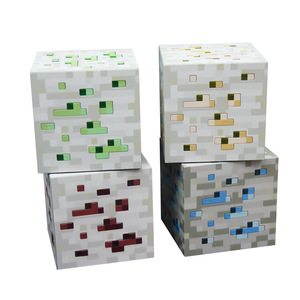 ไฟฉายพิกเซลรูปทรงลมเปลวไฟ ไฟกลางคืนเปลี่ยนสีได้ ของเล่นคริสตัลแบบเสียบปลั๊ก สำหรับเด็กทารกและเด็ก ของขวัญวันเกิด - Product Image 2