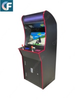Machine d'arcade rétro classique jeu d'arcade droit à pièces pour salle de jeux armoire multi-jeux métal Durable anglais
