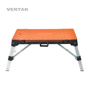 VERTAK Foldable Mobile Woodworker Workbench 4 in 1 Working Table For Sale