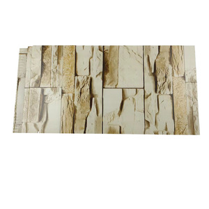 Panel de pared decorativo de espuma de PU 3d, aislamiento decorativo de metal, revestimiento de pared exterior para pared exterior, construcción del hogar - Product Image 6