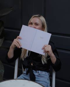 LABON – carnet de notes à couverture rigide en Faux cuir végétalien avec signet - Product Image 2