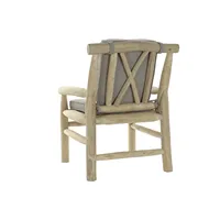 Siège en polyester gris clair SILLON avec hauteur 92 cm, largeur 65 cm, profondeur 80 cm