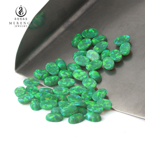 Merence <span class=keywords><strong>opale</strong></span> Cabochon sintetico taglio ovale colorato di alta qualità - Product Image 5