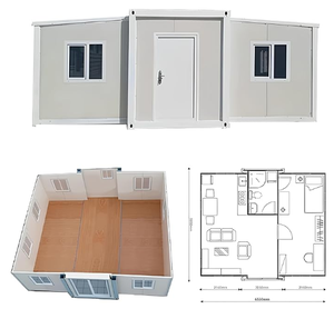 Nhà thép tiền chế di động kiểu Úc, mở rộng được, 20 feet, có 2 phòng ngủ, dùng làm nhà nông trại, văn phòng, biệt thự, khách sạn - Product Image 3