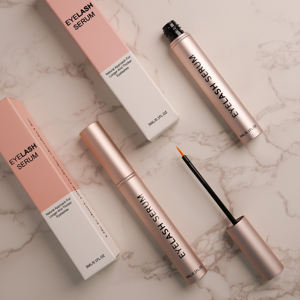 Sérum de croissance des <span class=keywords><strong>cils</strong></span> à la kératine et à l'huile de ricin, naturel et biologique, pour extensions et fortifiant des <span class=keywords><strong>cils</strong></span>, marque privée - Product Image 1