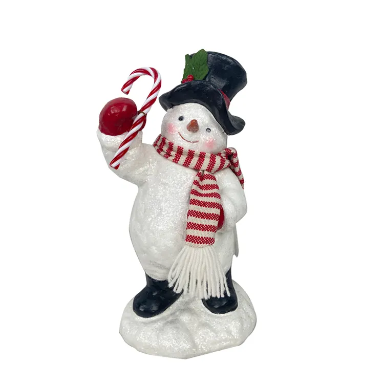 Christmas snowman decoration snowman ornament table xmas party ornament gift for home christmas decor