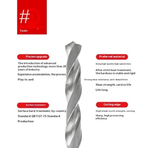 Mohs 6542 HSS Tốc độ cao thép kim loại khoan bit 500 Dài thêm côn <span class=keywords><strong>Shank</strong></span> cho máy tiện khoan kích thước có sẵn 5mm 6 - Product Image 3