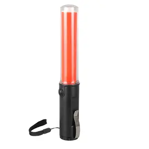 Battery Type warning stick handheld LED flash signal light traffic strobe baton