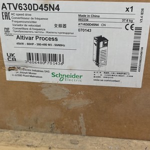 ไดรฟ์ปรับความถี่ ATV630D45N4 45 กิโลวัตต์ 60 แรงม้า 380 โวลต์ 480 โวลต์ สำหรับ PLC - Product Image 1