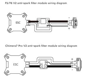 ตัวกรองป้องกันประกายไฟ <span class=keywords><strong>iFlight</strong></span> พร้อม XT60E-M สำหรับ Nazgul5 V3 / Chimera7 Pro V2 ตัวกรองป้องกันประกายไฟ <span class=keywords><strong>iFlight</strong></span> พร้อม XT60E-M สำหรับ Nazgul5 V3 - Product Image 6