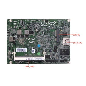 Placa Base Industrial Mini ITX de 3.ª Generación con Core I3 I5 I7, DDR3 8GB, LVDS, RS485 para Señalización Digital, Automatización y Kioscos - Product Image 4