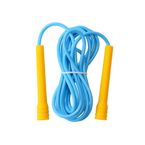 JUNYE Jump <b>Rope</b> Plastic Handle Red Yellow Fitness <b>Exercise</b> Toy For Children Unisex 5 To 7 Years - Product Image 3