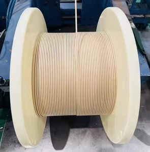 High Power Density Custom ized 130 ℃ Papier überzogener flacher Kupferdraht Kraft isolierter Kupfer-Flach leiterst reifen für Transformatoren - Product Image 1