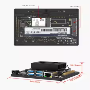 Kit de développement d'ordinateurs de calcul IA Orin NX 16 Go 100 TOPS 1024 cœurs GPU Ampere 32 cœurs Tensor 7W-25W T801 - Product Image 4