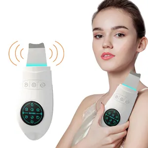 2023 New Design Wireless Eye Face Beauty Deep Cleansing Blackhead Remover Skin Lifting Diy Ultrasonic Facial Skin Scrubber