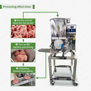 เครื่องทำเนื้อไก่ทอด ฟาลาเฟล เนื้อสับ รูปทรงพาย ขนาดใหญ่ สำหรับการผลิตแบบแมนนวล เครื่องขึ้นรูปเนื้อแฮมเบอร์เกอร์ - Product Image 5