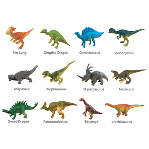 12 pièces dinosaure intérieur planète série 17.7cm grande terre creuser creuser Kits dinosaure jouet - Product Image 4