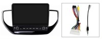 Radio Mobil Android Car Play untuk Hyundai Solaris 2 2020-2021 Head Unit 10 INCI GPS Navigasi DSP Multimedia