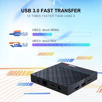 Ihomemix Original T95max plus android tv box 4gb ram 32gb rom double wifi 8K câble tv box Amlogic S905x3 T95 max + android box