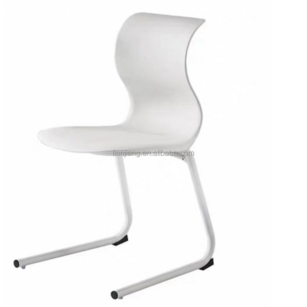 Lianjiang New Design PP School Chairs Student Chair Metal Base